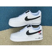 SUPREME x THE NORTH FACE x NIKE AIR FORCE 1 LOW WHITE BLACK AR3066-100