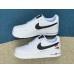 SUPREME x THE NORTH FACE x NIKE AIR FORCE 1 LOW WHITE BLACK AR3066-100