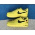 SUPREME X THE NORTH FACE X NIKE AIR FORCE 1 LOW YELLOW BLACK AR3066-400