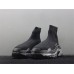 BALENCIAGA TRIPLE-S AIR KNIT MID SOCK BLACK