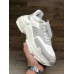 BALENCIAGA TRIPLE-S SNEAKER 2.0 NUBUCK LEATHER CREAMY WHITE GREY