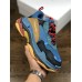 BALENCIAGA TRIPLE-S SNEAKER ACID BLUE BLACK YELLOW RED 490672 W0903 3518