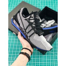 ADIDAS Y3 HARIGANE PRIME KNIT WHITE BLACK BLUE AC7193