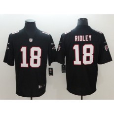 Atlanta Falcons 18 Calvin Ridley Black Vapor Untouchable Limited Nike NFL Men Jersey