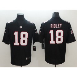 Atlanta Falcons 18 Calvin Ridley Black Vapor Untouchable Limited Nike NFL Men Jersey