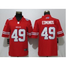 Buffalo Bills 49 Tremaine Edmunds Red Color Rush Limited Nike NFL Men Jersey