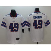 Buffalo Bills 49 Tremaine Edmunds White Vapor Untouchable Limited Nike NFL Men Jersey