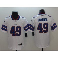 Buffalo Bills 49 Tremaine Edmunds White Vapor Untouchable Limited Nike NFL Men Jersey