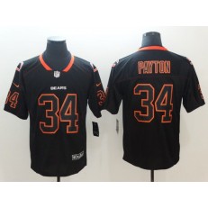 Chicago Bears 34 Walter Payton Black Shadow Legend Limited Nike NFL Men Jersey