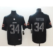 Chicago Bears 34 Walter Payton Black Vapor Impact Limited Nike NFL Men Jersey