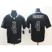 Dallas Cowboys 4 Dak Prescott Black Shadow Legend Limited Nike NFL Men Jersey
