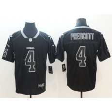 Dallas Cowboys 4 Dak Prescott Black Shadow Legend Limited Nike NFL Men Jersey