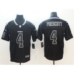 Dallas Cowboys 4 Dak Prescott Black Shadow Legend Limited Nike NFL Men Jersey