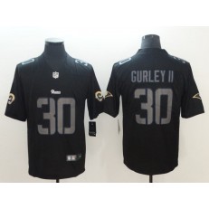 Los Angeles Rams 30 Todd Gurley II Black Vapor Impact Limited Nike NFL Men Jersey