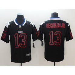 New York Giants 13 Odell Beckham Jr Black Shadow Legend Limited Nike NFL Men Jersey