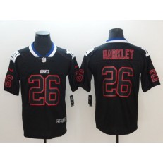New York Giants 26 Saquon Barkley Black Shadow Legend Limited Nike NFL Men Jersey