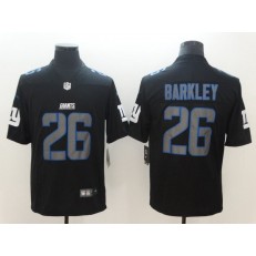 New York Giants 26 Saquon Barkley Black Vapor Impact Limited Nike NFL Men Jersey