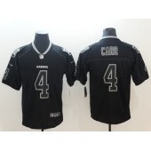 Oakland Raiders 4 Derek Carr Black Shadow Legend Limited Nike NFL Men Jersey