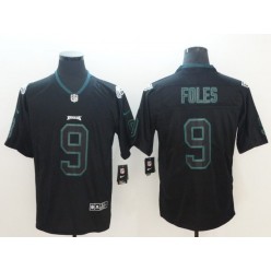 Philadelphia Eagles 9 Nick Foles Black Shadow Legend Limited Nike NFL Men Jersey