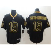Pittsburgh Steelers 19 JuJu Smith-Schuster Black Shadow Legend Limited Nike NFL Men Jersey