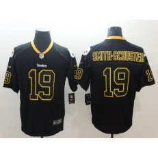Pittsburgh Steelers 19 JuJu Smith-Schuster Black Shadow Legend Limited Nike NFL Men Jersey