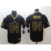 Pittsburgh Steelers 84 Antonio Brown Black Shadow Legend Limited Nike NFL Men Jersey