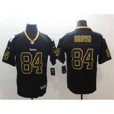 Pittsburgh Steelers 84 Antonio Brown Black Shadow Legend Limited Nike NFL Men Jersey