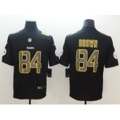 Pittsburgh Steelers 84 Antonio Brown Black Vapor Impact Limited Nike NFL Men Jersey