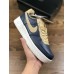 NIKE AIR FORCE 1 LOW SNAKESKIN DARK BLUE KHAKI 596728-032