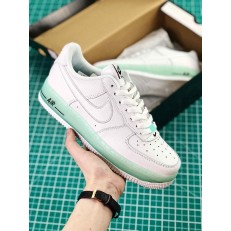NIKE AIR FORCE 1 LOW UPSTEP WHITE JADE 596728-030