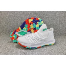 UNDER ARMOUR CURRY 5 LOW WHITE MULTICOLOR 3020657-109