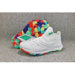 UNDER ARMOUR CURRY 5 LOW WHITE MULTICOLOR 3020657-109