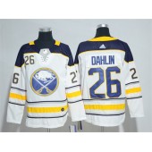 Buffalo Sabres 26 Rasmus Dahlin White Adidas NHL Men Jersey