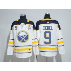 Buffalo Sabres 9 Jack Eichel White Adidas NHL Men Jersey