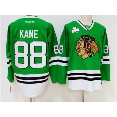 Chicago Blackhawks 88 Patrick Kane Green Reebok NHL Men Jersey