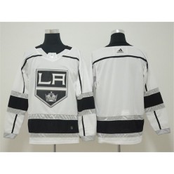 Los Angeles Kings Blank White Adidas NHL Men Jersey