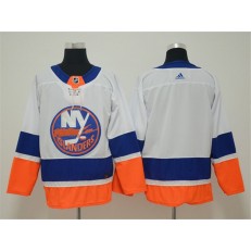 New York Islanders Blank White Adidas NHL Men Jersey
