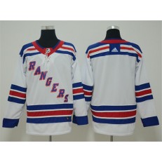 New York Rangers Blank White Adidas NHL Men Jersey