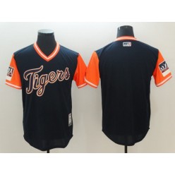 Detroit Tigers Navy 2018 Players' Weekend Authentic Team Men Jersey