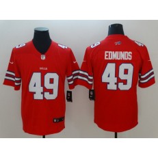 Buffalo Bills #49 Tremaine Edmunds Red Vapor Untouchable Limited Nike NFL Men Jersey