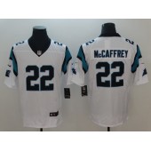 Carolina Panthers #22 Christian McCaffrey White Vapor Untouchable Player Limited Nike NFL Men Jersey