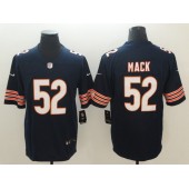 Chicago Bears #52 Khalil Mack Navy Vapor Untouchable Limited Nike NFL Men Jersey