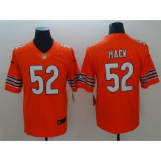 Chicago Bears #52 Khalil Mack Orange Alternate Vapor Untouchable Limited Nike NFL Men Jersey