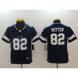 Youth Nike Dallas Cowboys #82 Jason Witten Navy Untouchable Limited NFL Jersey