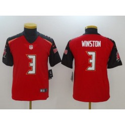 Youth Nike Seattle Seahawks #3 Russell Wilson Red Vapor Untouchable Limited NFL Jersey