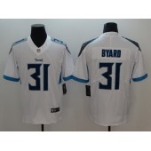 Youth Nike Tennessee Titans #31 Kevin Byard White New Vapor Untouchable Player Limited NFL Jersey