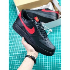 NIKE AIR FORCE 1 LOW BLACK RED DRAGON