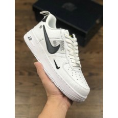 NIKE AIR FORCE 1 LOW WHITE BLACK AJ7747-100