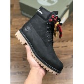 CHAMPION X TIMBERLAND PREMIUM 6 INCH LEATHER BOOTS A1UCR BLACK