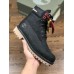 CHAMPION X TIMBERLAND PREMIUM 6 INCH LEATHER BOOTS A1UCR BLACK